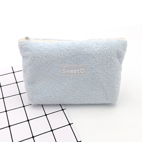 Custom Pencil Bag. Sweet style plush pencil Bag Manufactory