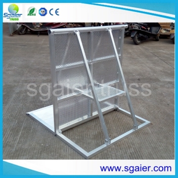 crowd control barrier/ concert crowd control barrier /aluminum concert crowd control barrier