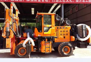 Highway Guardrail Hydraulic Pile Driver