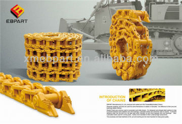 Sell track link assemblies comprised of track chain with shoes pins and bushings master shoe and links