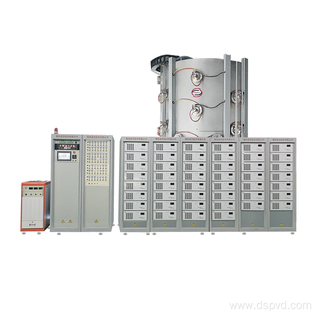 Bathroom hardware coating machine