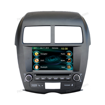 7 Inch TFT LCD Touch Screen Car DVD GPS Navigation System for Mitsubishi Asx with Bluetooth+Radio+iPod+Video