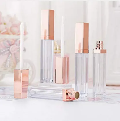 Clear Lip Gloss Tube Refillable Empty Lip Bottles