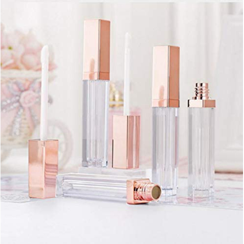 Refillable Lip Gloss Bottles with Rubber Inserts