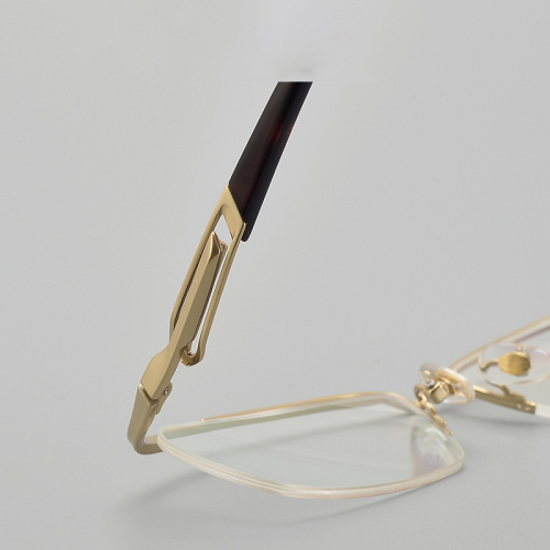 Designer Titanium Optical Frame Men Mitanium Metal Glasses Supplier