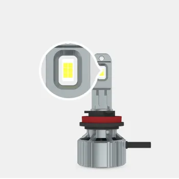 High Quality H3 LED Headlight Bulb for High-Low Beam H4 - Customized Wholesale LED Car Lights