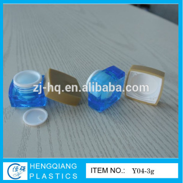 wholesale small plastic jar, small jar 3gram