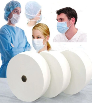 Spunbonded Non Woven Fabric Material For Face Mask