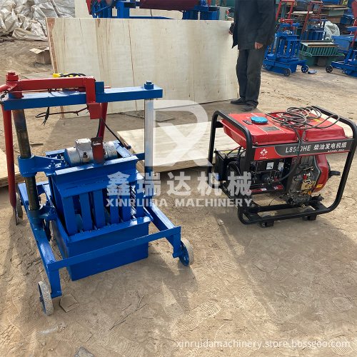 Low Cost Diesel Brick Making Machine | Cement Brick Making Equipment