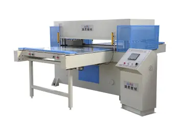 Both side feeding PLC pvc cutting machine