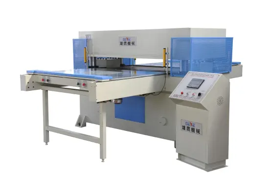 Both side feeding PLC pvc cutting machine