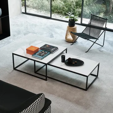Modern design marble coffee table
