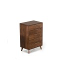 Drawer Chest Nova Mid-Century Walnut Chest Supplier