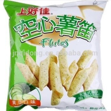 Core filled cracker snacks / grain puffs potato flutes making machine /extruder