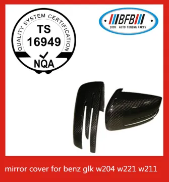 carbon side mirror cover for benz glk w204 w221 w211