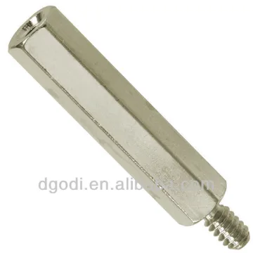 aluminum hex threaded male female screws