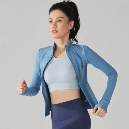 Autumn Equestrian Clothing Windproof Stand Up Collar Jacket