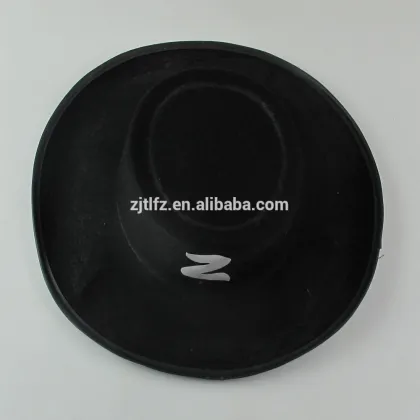 Wholesale fashion Black Felt Party Hat Z Pattern cap for man