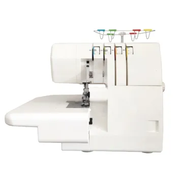 Hot Selling Four-Thread Overlock Sewing Machine with Table Stand