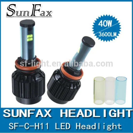 NEW Design H8/H9/H10/H11 40 W 3600lm C REE car led headlight fog lamp