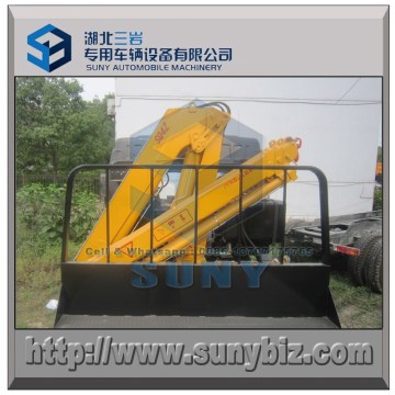 Knuckle boom truck crane 4 Ton Folding arm crane SYSQ4ZA2
