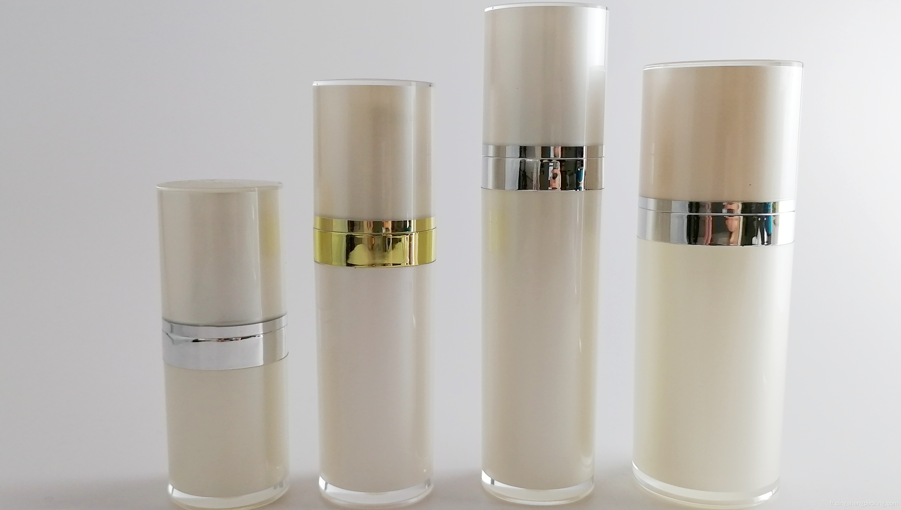 Conteneur de sérum cosmétique en gros 15 ml 50 ml de la pompe à lotion acrylique