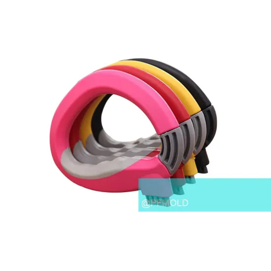 Custom bi-color handle injection mould