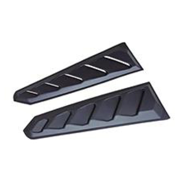 Black Plastic Can-Style Rear Window Louver for Chevrolet Camaro 2016-2021