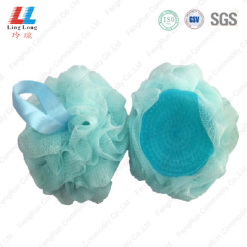 Mesh brush bath sponge ball