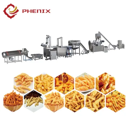 Snack Manufacturing Machinery: Kurkure Chips, Cheetos Snacks, Nik Naks Equipment