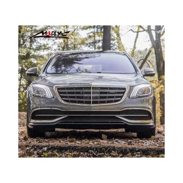 Nâng cấp Facelift điên rồ lên 2020 W222 Bộ dụng cụ thân thể của Maybach For Mercedes Benz s Class W221 Body Kit với đèn chiếu sáng đèn hậu