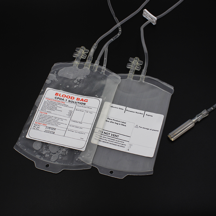 Double Blood Collection Bag with CPDA