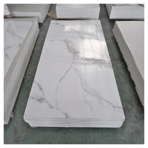 ເອກະສານ Marble Marble PVC UV ເຄືອບເອກະສານກະດານກໍາແພງ