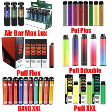 Puff Flex Vape desechable Batería de 1500 mAh 2800puffs