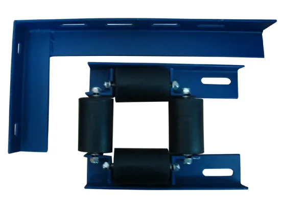 Elevator spare parts compensation chain guide device