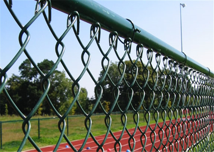 PVC chain link fence