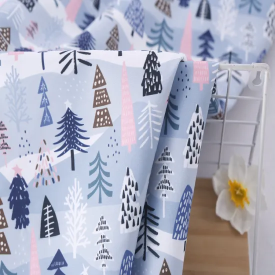 100 Polyester Fabric Manufacturers | Printed Polyester Bed Sheet Fabric for Home Textiles