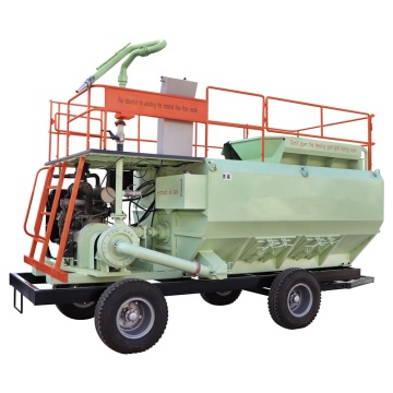 Used Hydroseeder Equipment for Highway Greening and Abrasion-Resistant Fertilizer Application