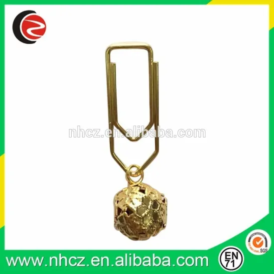 Hot sale and customize fancy design promotion paper clips