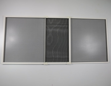 Telescopic flyscreen sliding window with aluminum profile