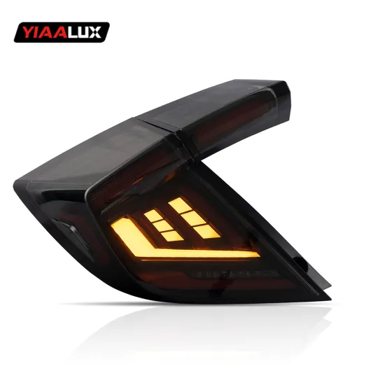 Vland LED Tail Light Assembly for Honda Civic 2018-2022 Brake Signal Lamp