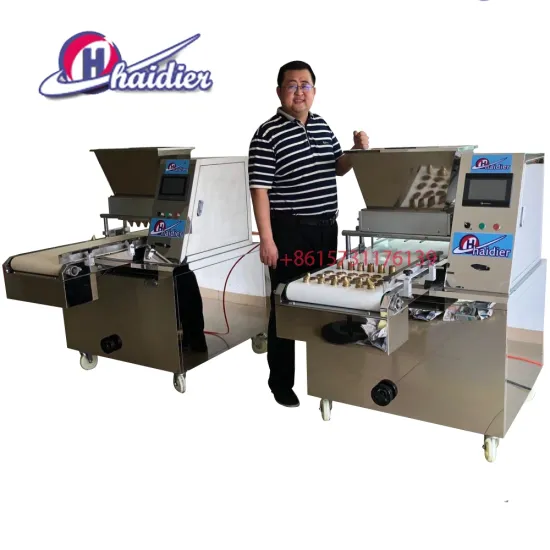 Snacks Machinery Cookies Production Line with Baking Oven and Mixer