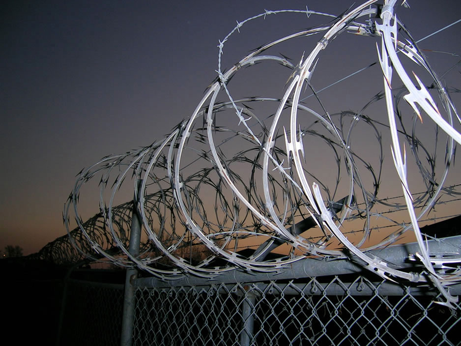 PVC Coated Razor Wire Fence With Low Price