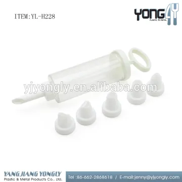 Kitchen Tools 6pcs/set Syringe Modelling Tools decorating cake tools