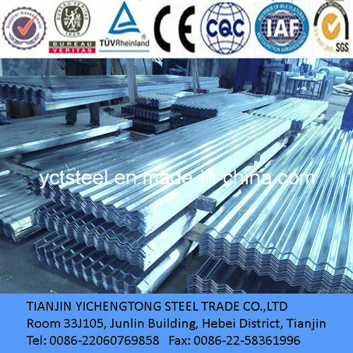 Galvanized Corrugated Roofing Steel Plate/Sheet