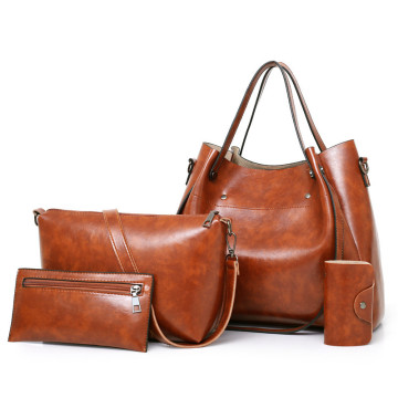 Small handbag side shoulder ladies-bag with metal buckle