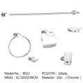 Chrome Plated Zinc Wall Mount Bathroom Accessories Set