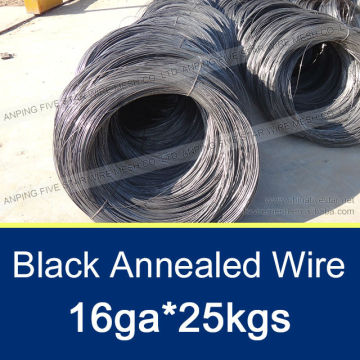 16GA*25Kgs Black Annealed Binding Wire/Construction Black Annealed Binding Wire