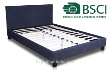 Latest double bed designs cheaper price wood bed frame