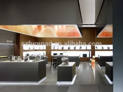 Fashionable household articles display counters for home supplies store